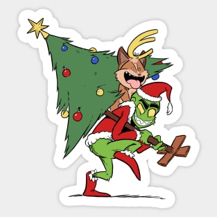 Sinful Christmas Sticker